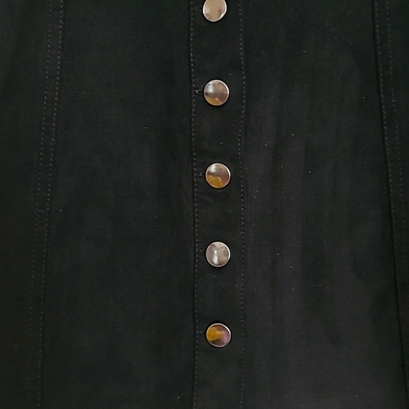 ZARA TRAFALUC COLLECTION suede skirt. - Picture 2 of 5